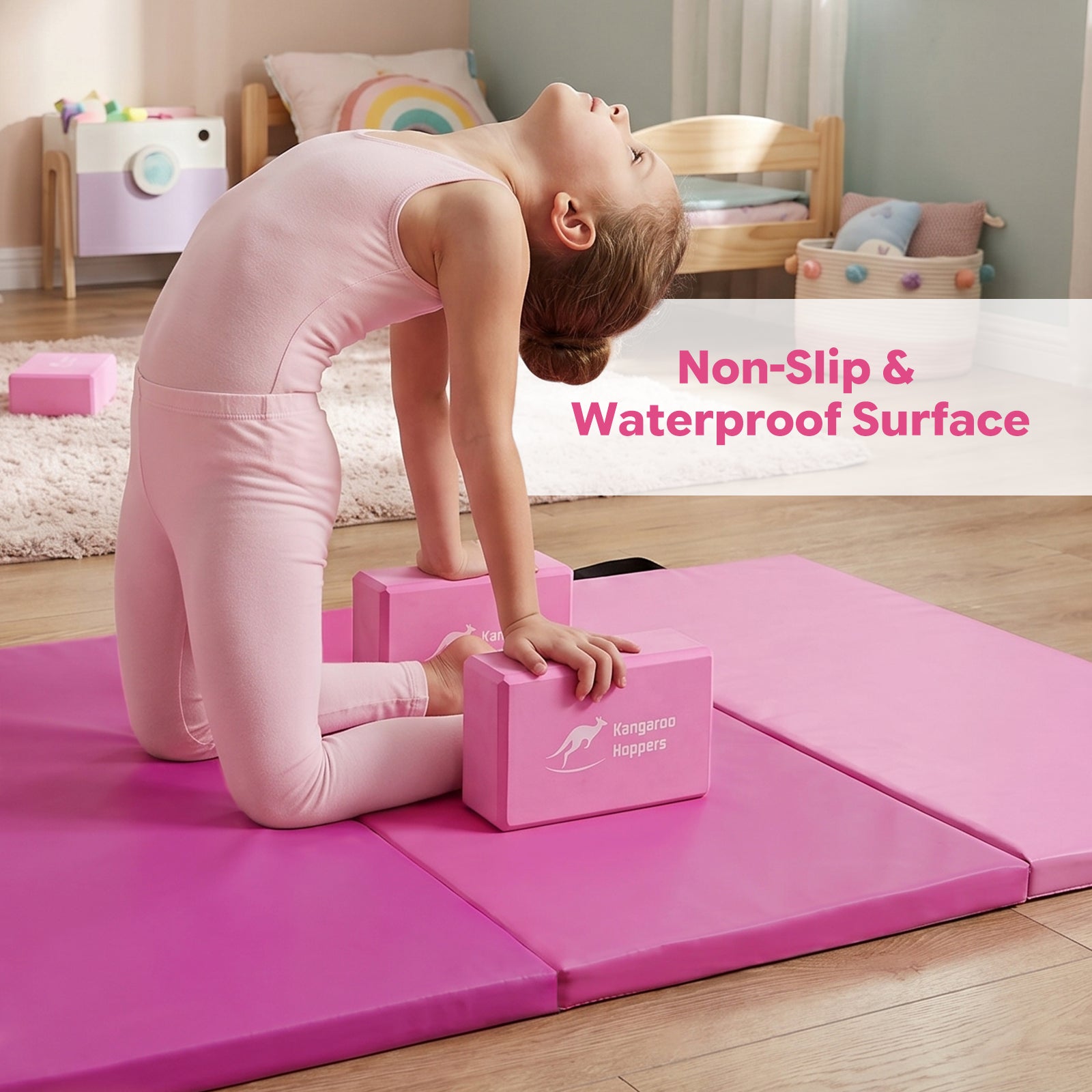 Kangaroo Hoppers Kids Gymnastics 3 Blocks Set