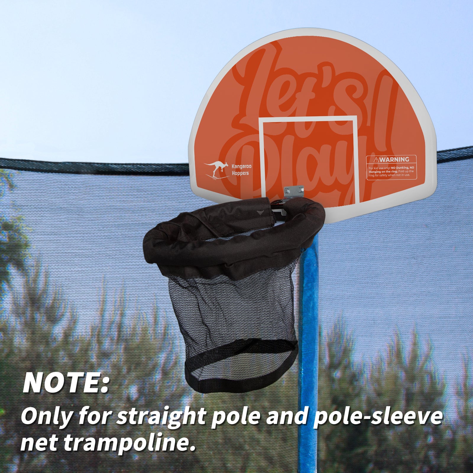 Kangaroo Hoppers 10/12/15FT Trampoline for Kids & Adults