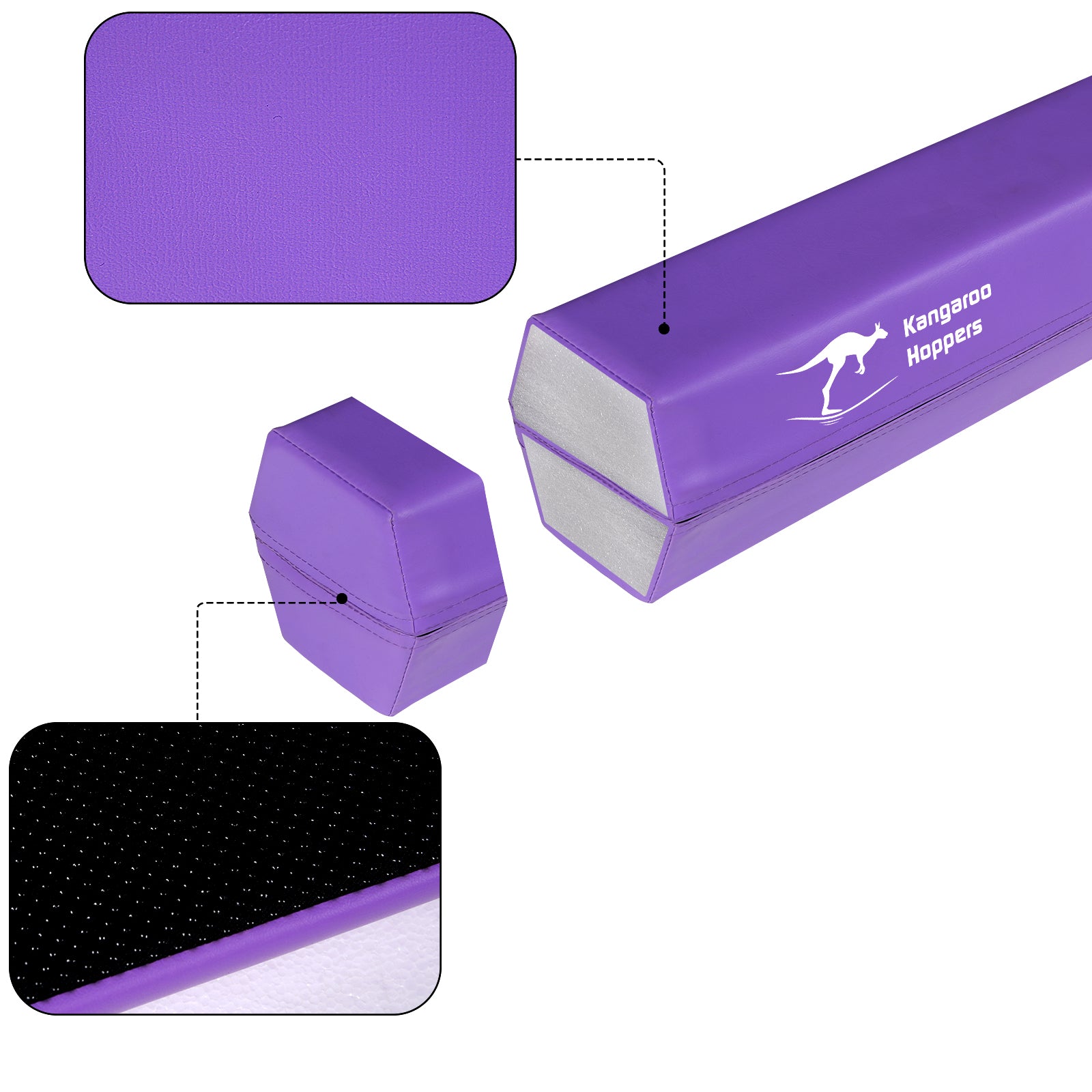 Kangaroo Hoppers Tumbling Mat & Balance Beam Set