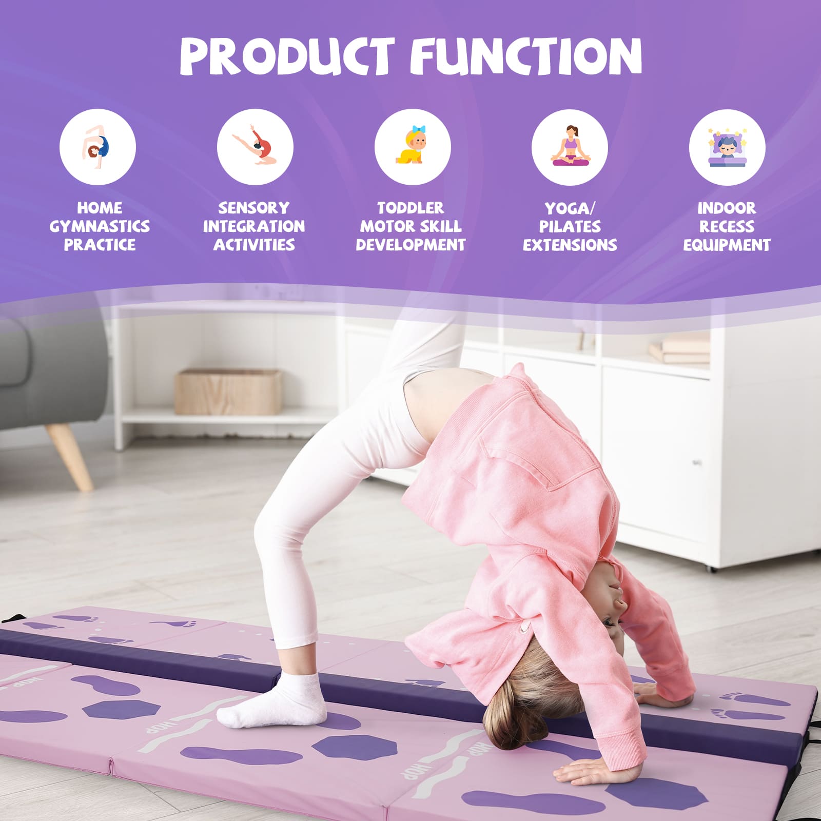 Kangaroo Hoppers Gymnastics Playset – Ultimate Fun & Training Combo for Kids