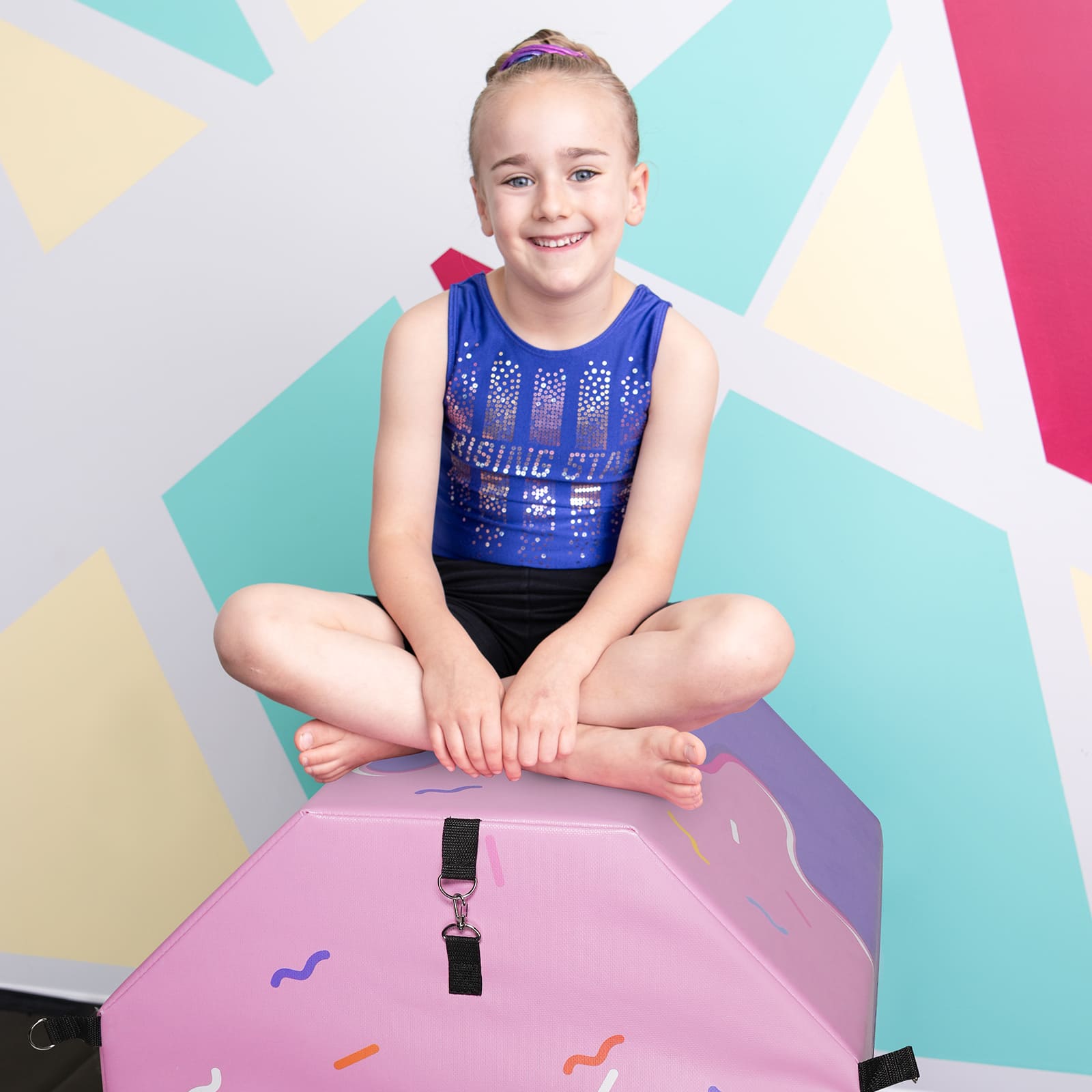 Kangaroo Hoppers Octagon Trainer Mat for Kids – Sweet Cake & Dino Fun Designs