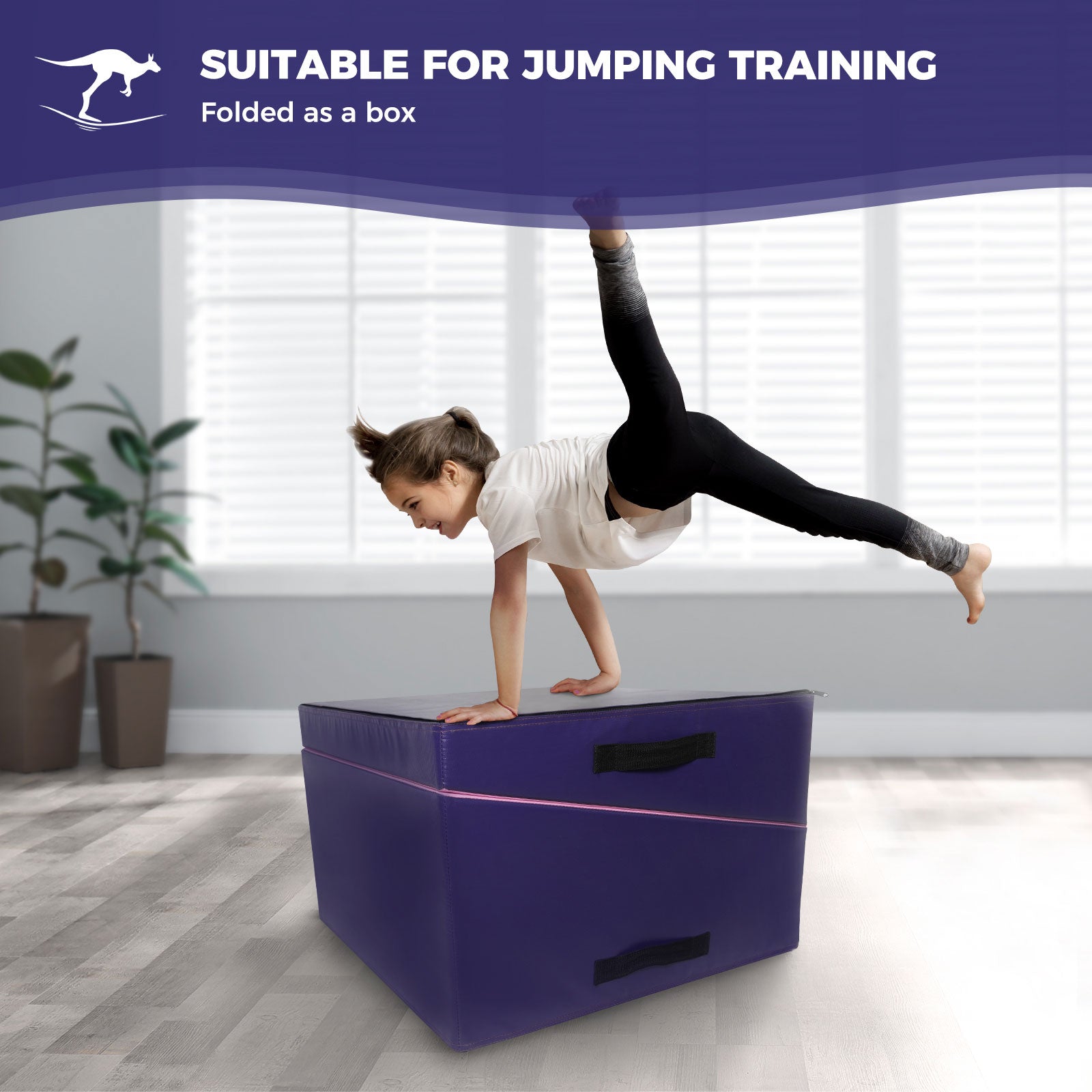 Gymnastics Tumbling Cheese Wedge Mat (M/L)