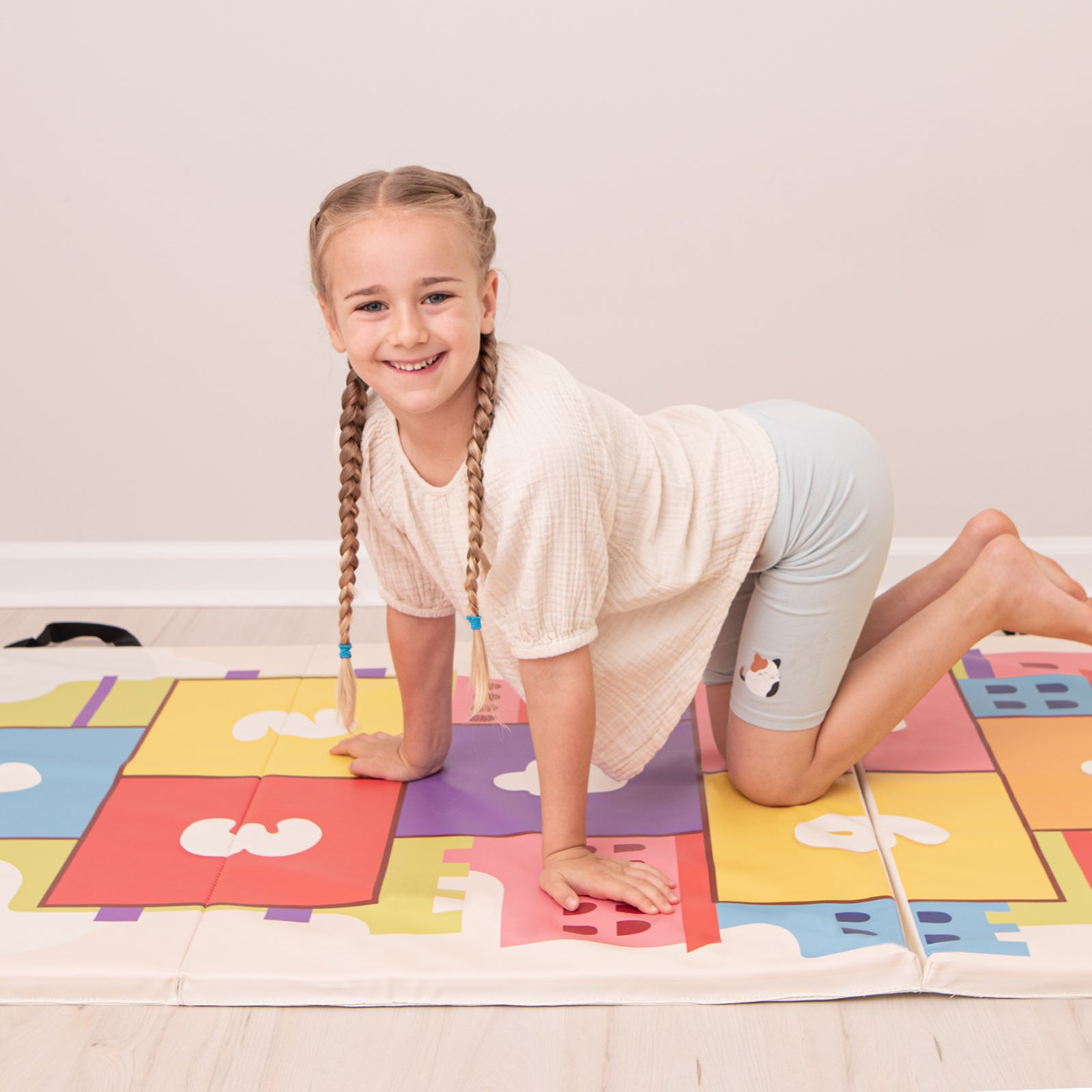 Kangaroo Hoppers Gymnastics Tumbling Mats for Home Activity Play