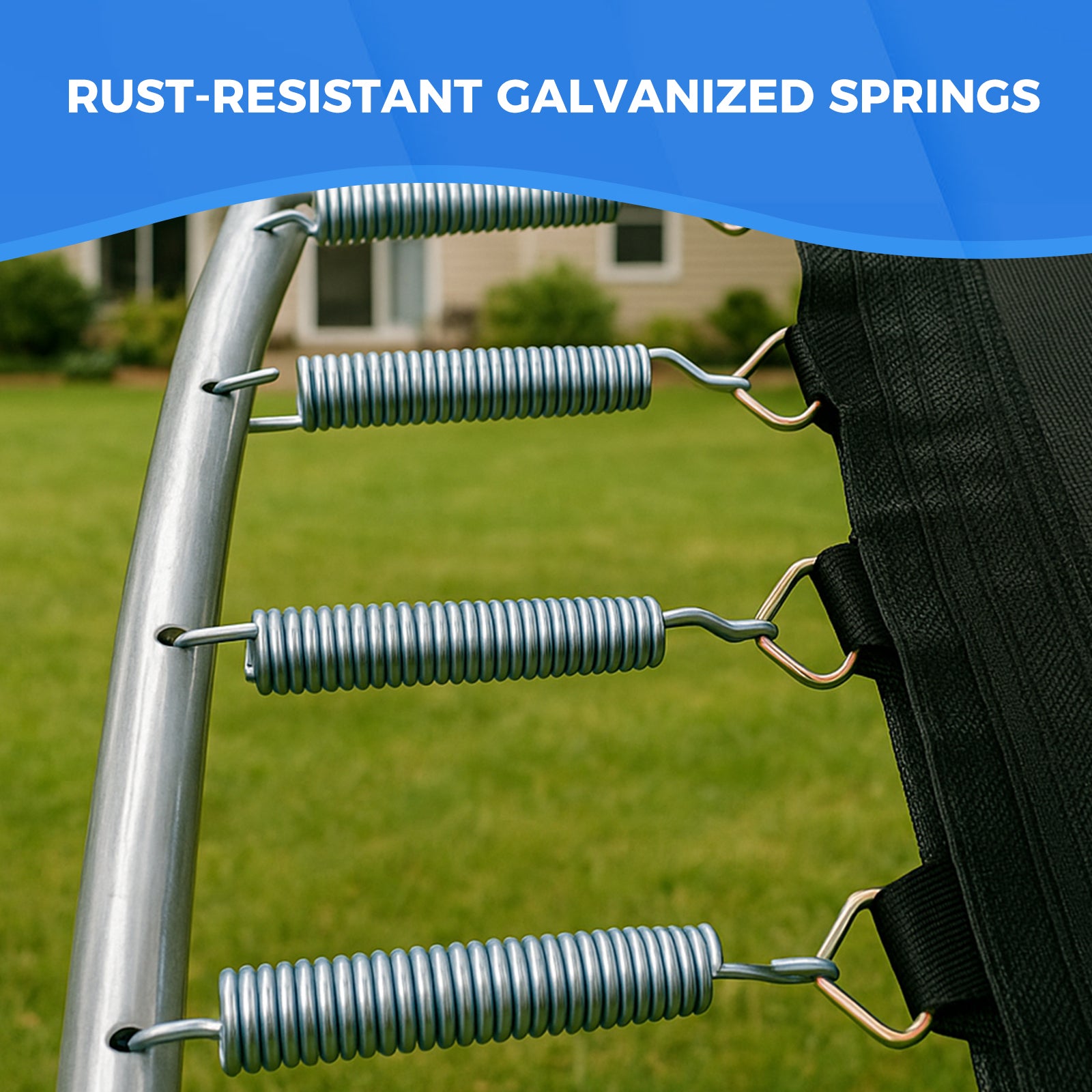 Kangaroo Hoppers 10/12/15FT Trampoline for Kids & Adults