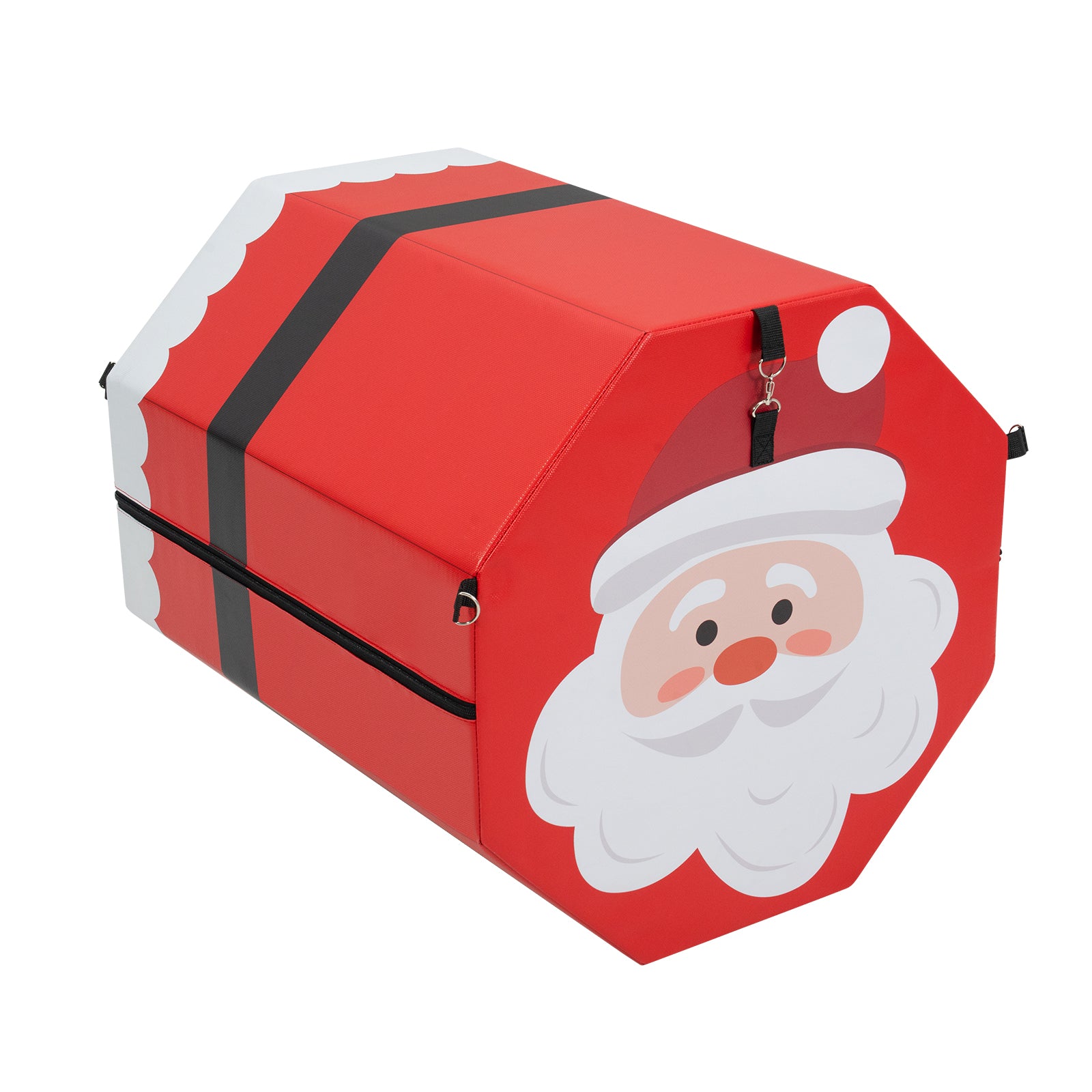 Kangaroo Hoppers Octagon Trainer Mat for Kids – Santa Claus Christmas Fun Design