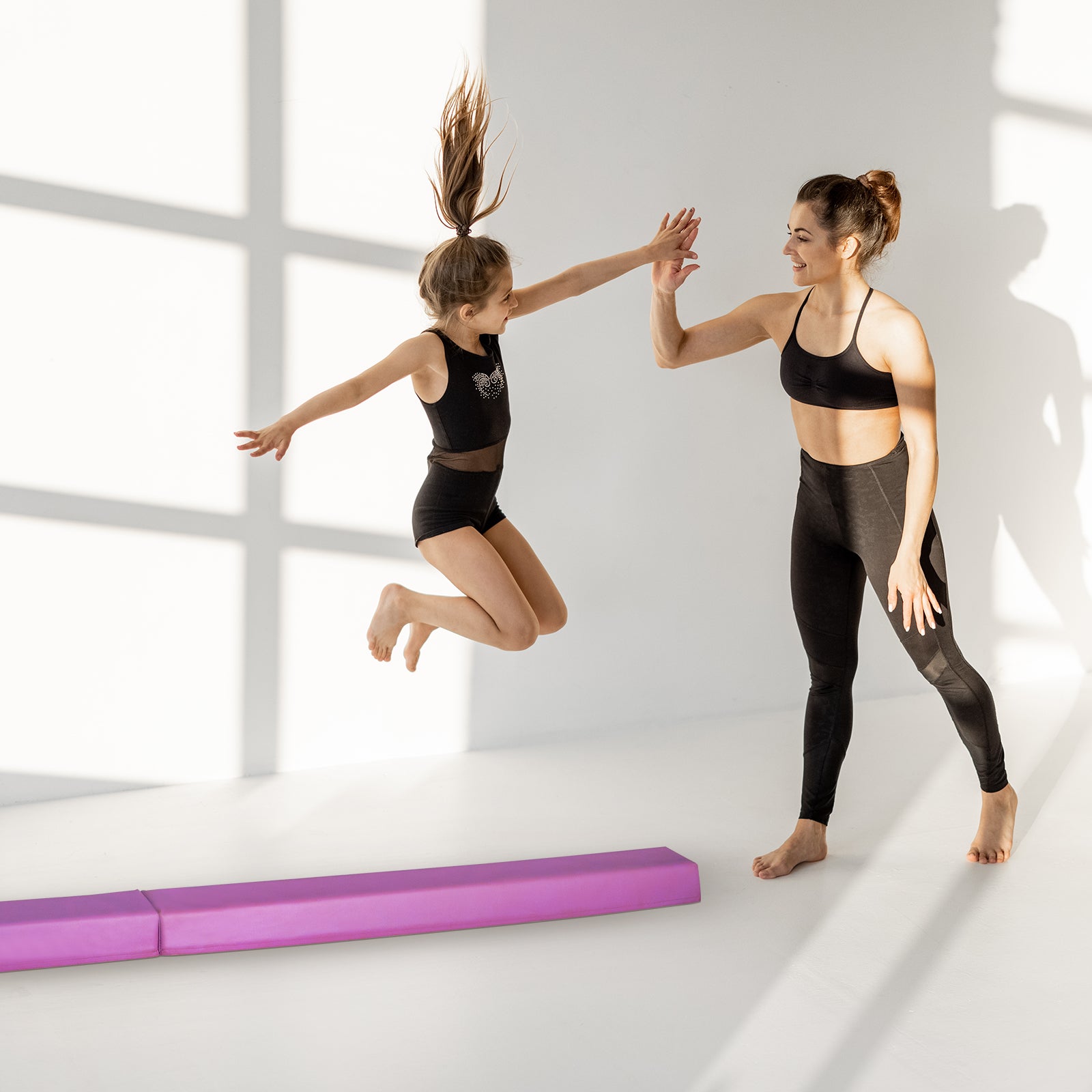 Kangaroo Hoppers Tumbling Mat & Balance Beam Set