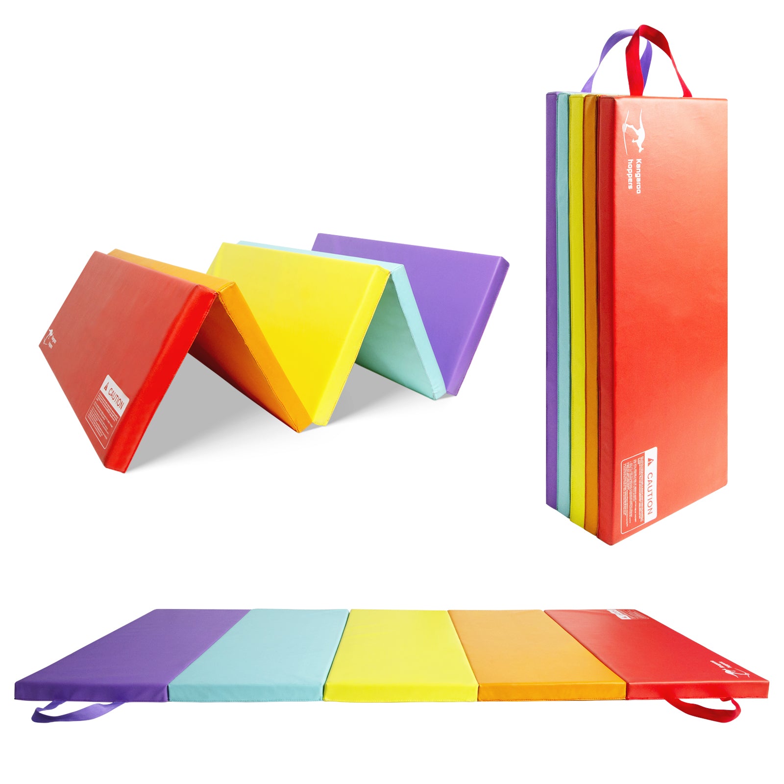Foldable Gym Durable Gymnastics Tumbling Mat for Kids