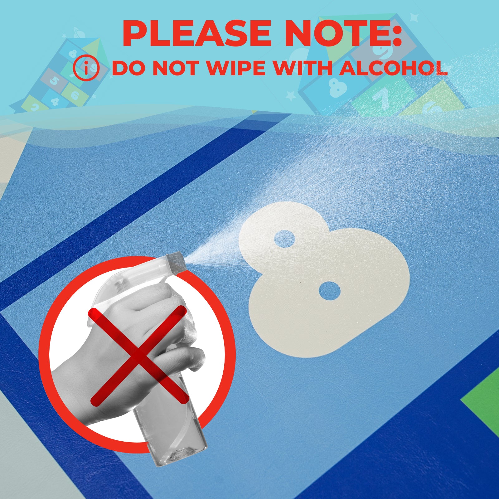 Kangaroo Hoppers Foldable Hopscotch Play Mat – Space Rocket & Candyland Themes