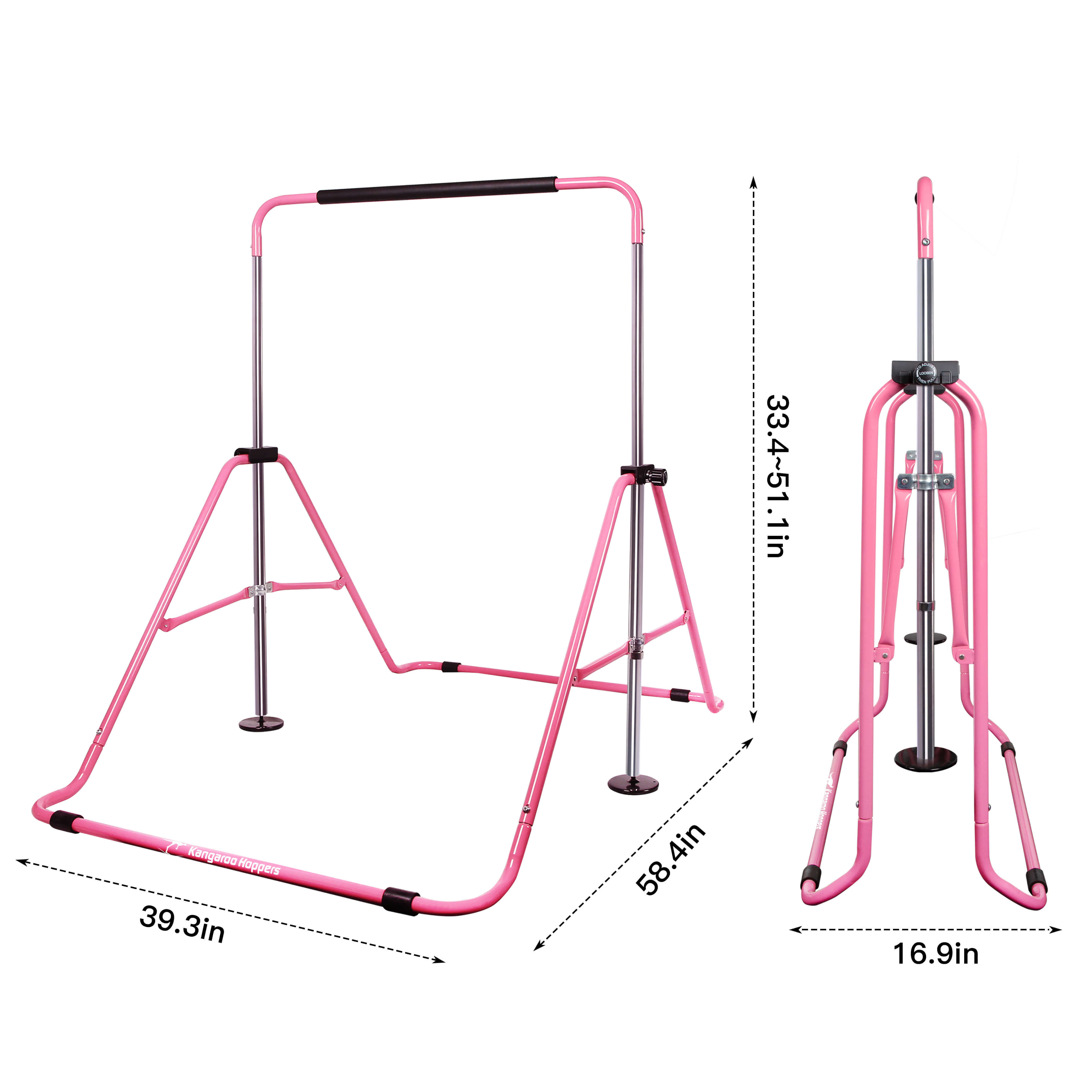 Kangaroo Hoppers Kids’ Gymnastics kip bar bundle