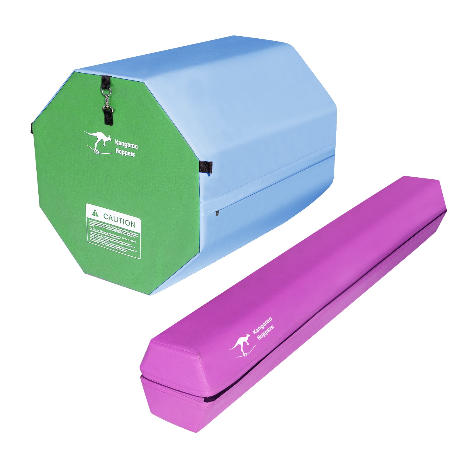 Kangaroo Hoppers Tumbling Mat & Balance Beam Set