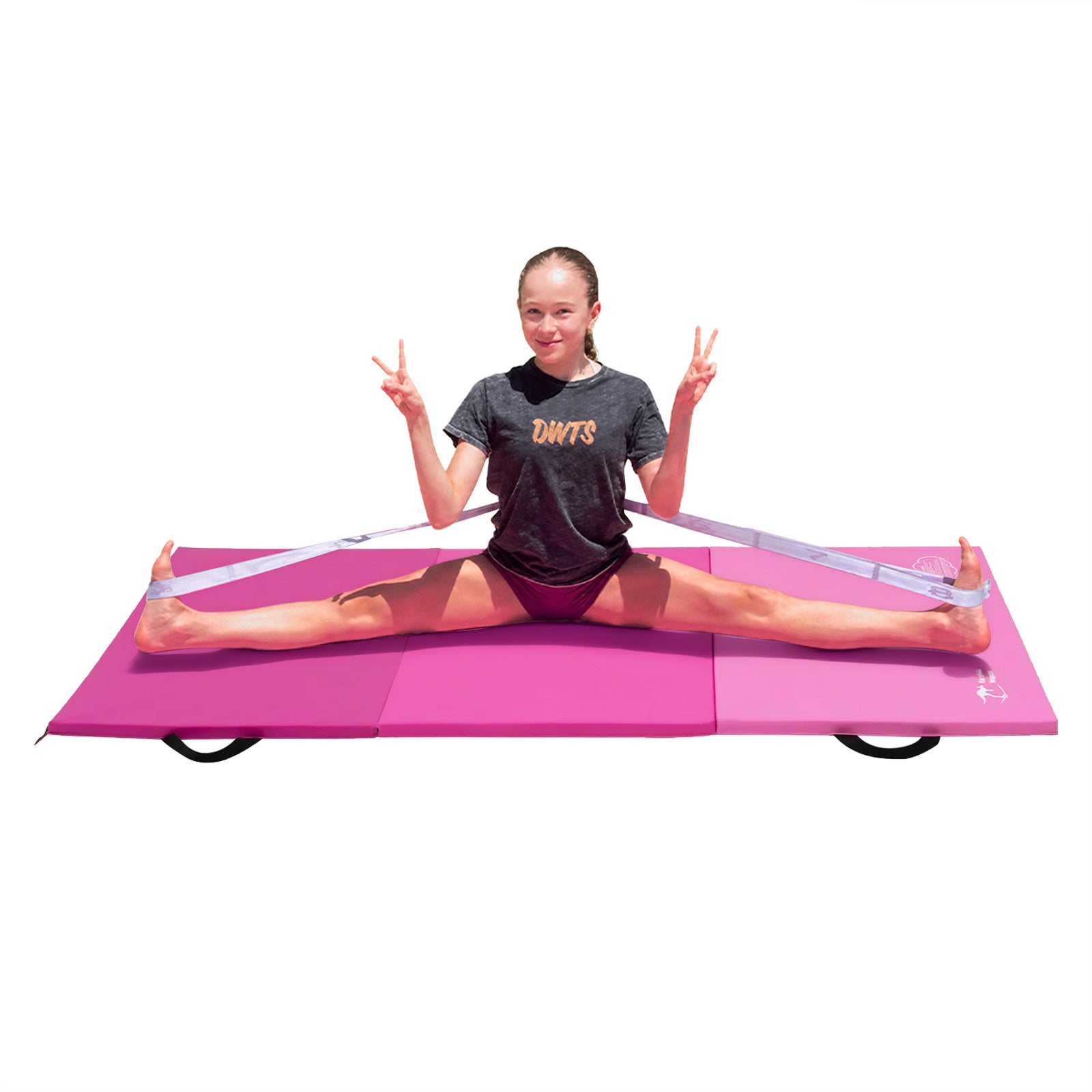 Kangaroo Hoppers Gymnastics Training Mat & Resistance Band Set