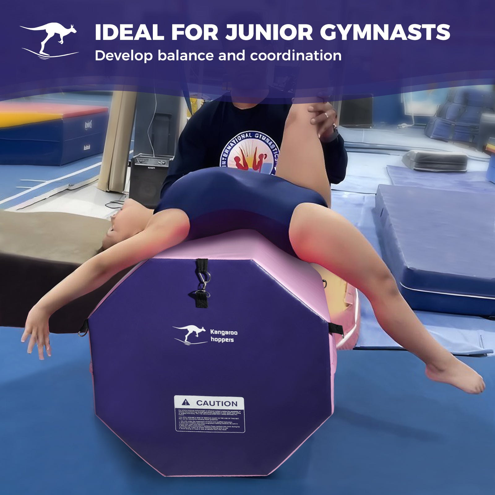 Gymnastics Octagon Tumbling Trainer Mat (M)