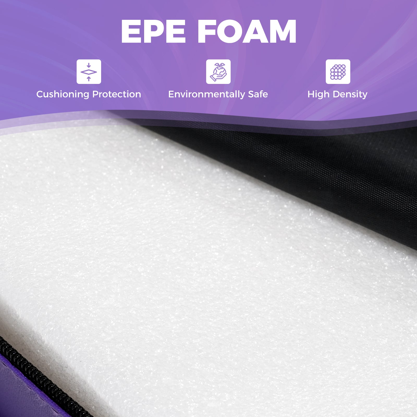 Thick EPE foam with durable PVC cover for daily gymnastics practice
