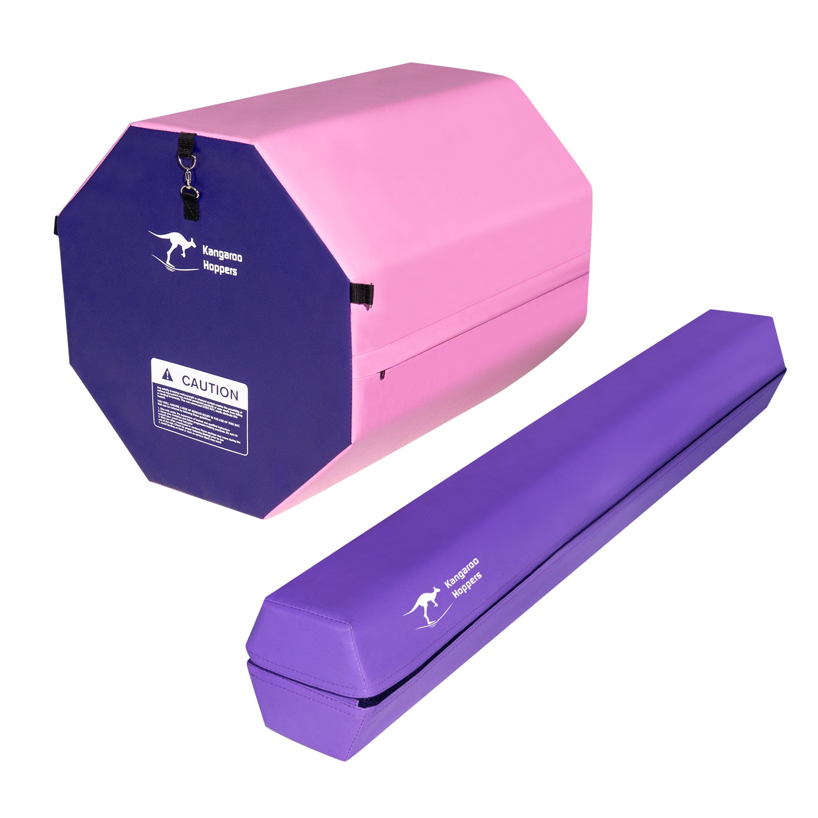 Kangaroo Hoppers Tumbling Mat & Balance Beam Set