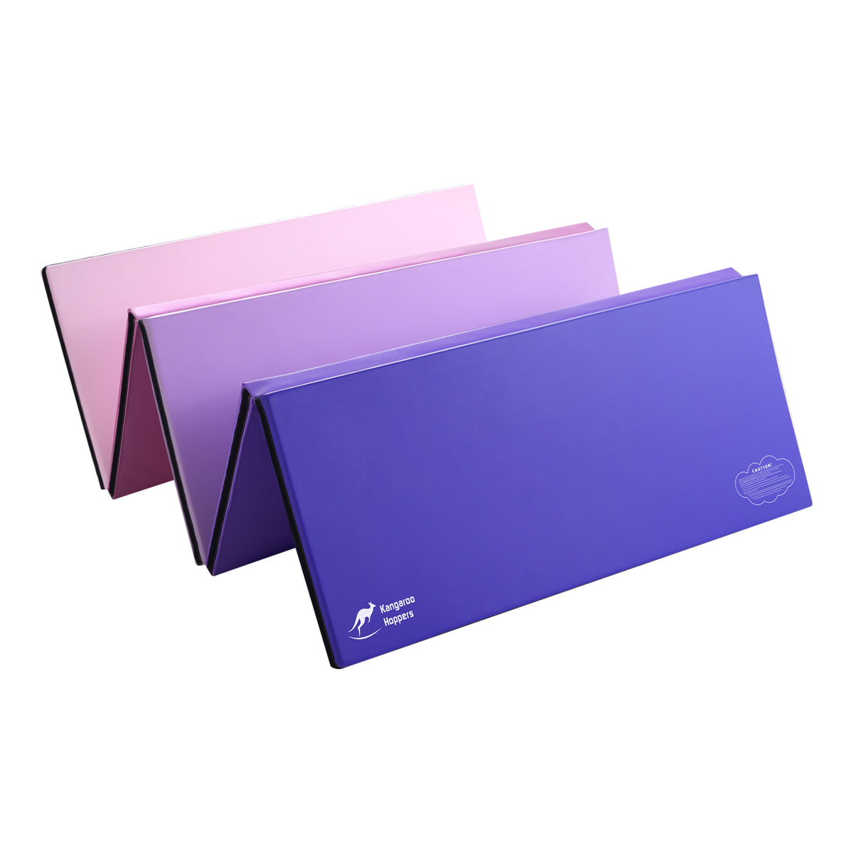 Morandi Color Block Gymnastics Mat White Background Image