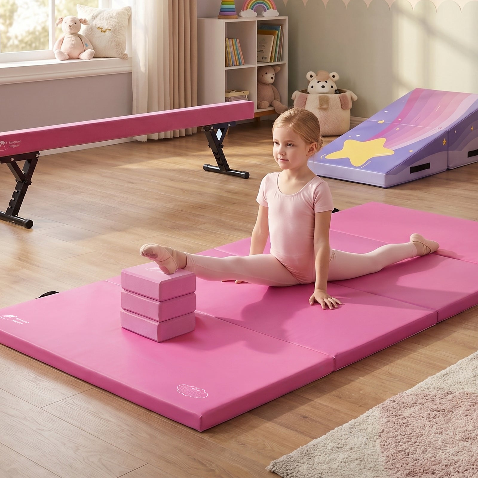 Kangaroo Hoppers Kids Gymnastics 3 Blocks Set