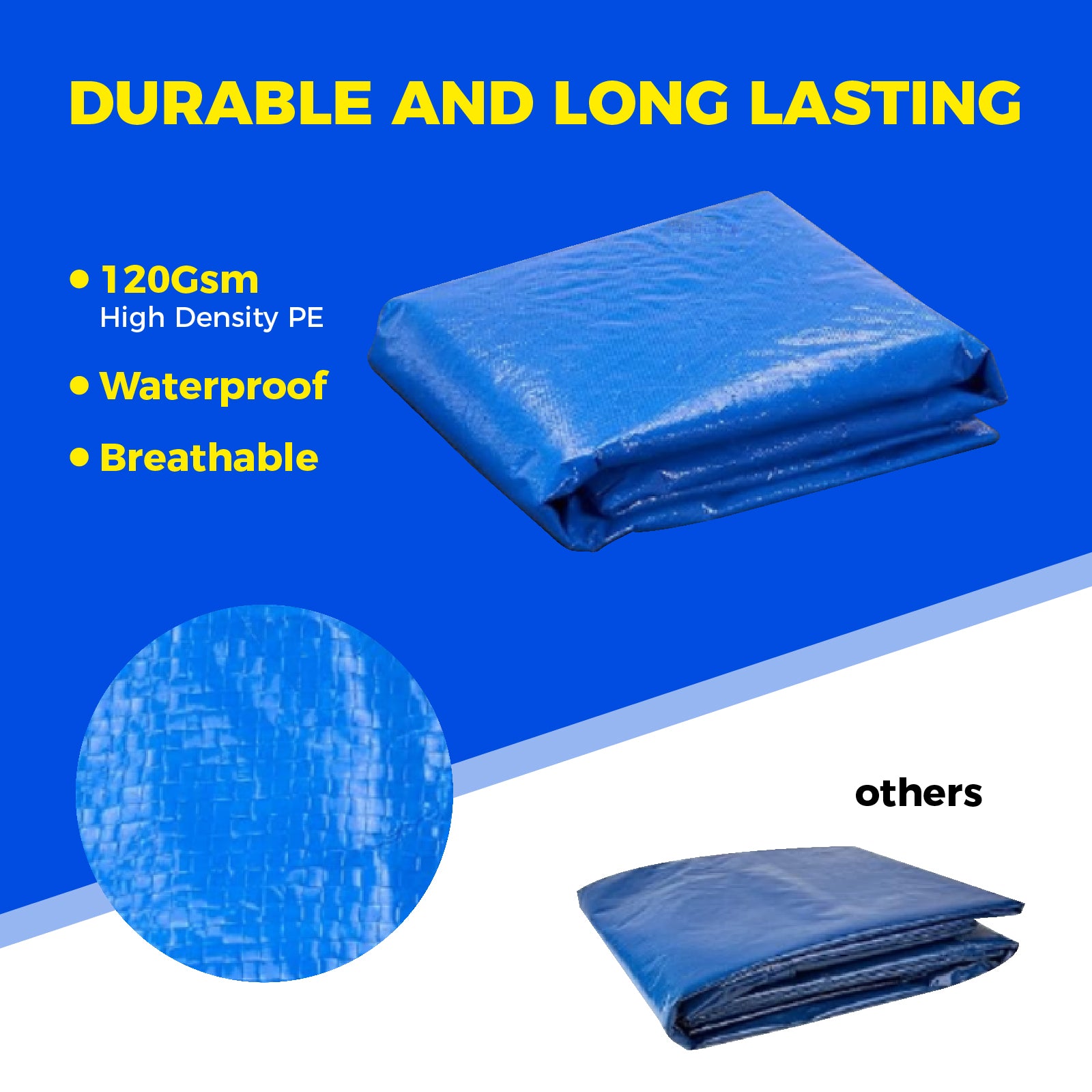 Kangaroo Hoppers 10FT Trampoline Rain Snow Winter Cover