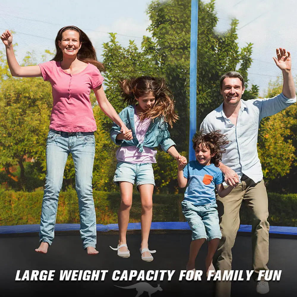 1500lbs Capacity 12FT Trampoline for Kids & Adults