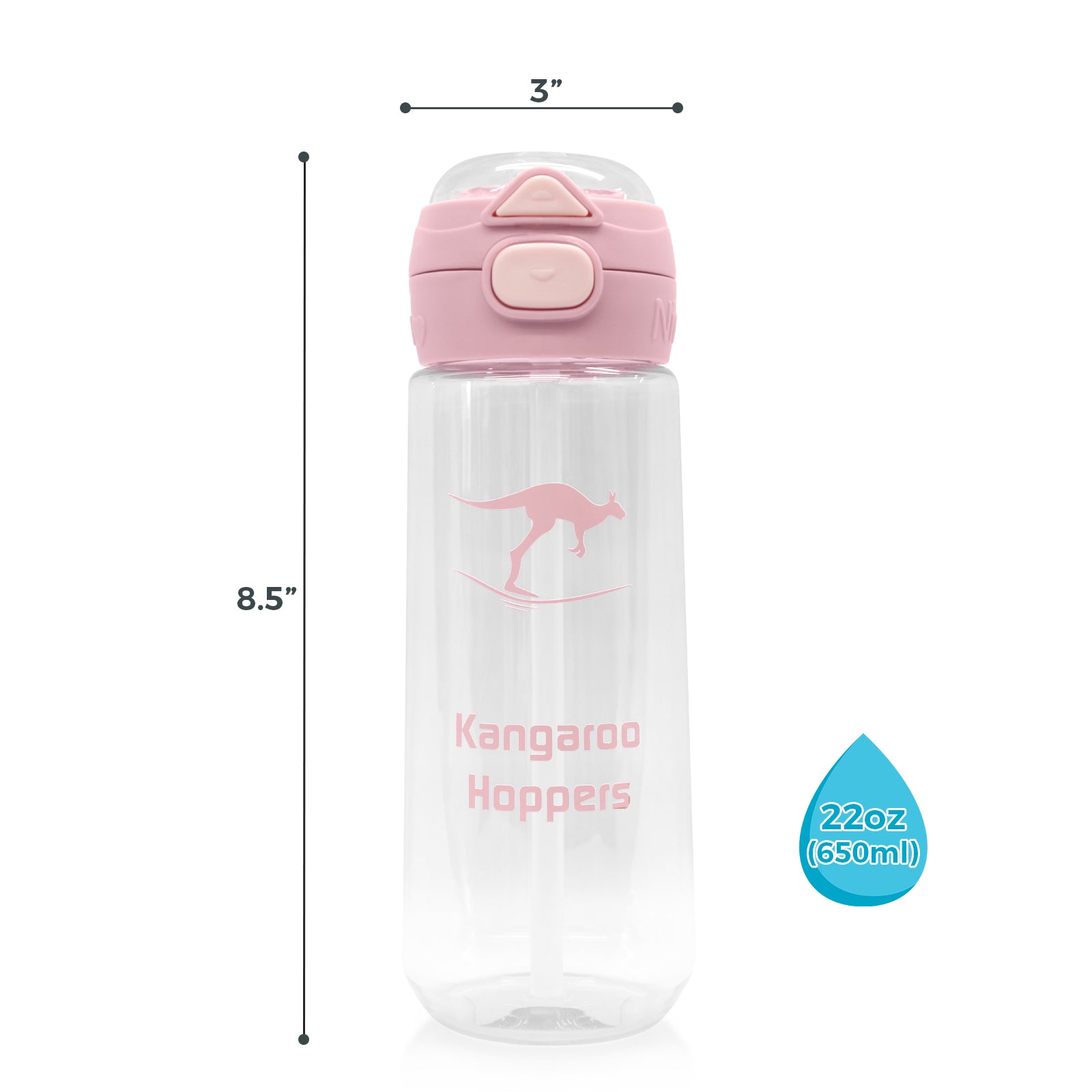 Kangaroo Hoppers Kids' Water Bottle