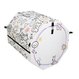 Kangaroo Hoppers Octagon Trainer Mat for Kids Doodle Fun Design