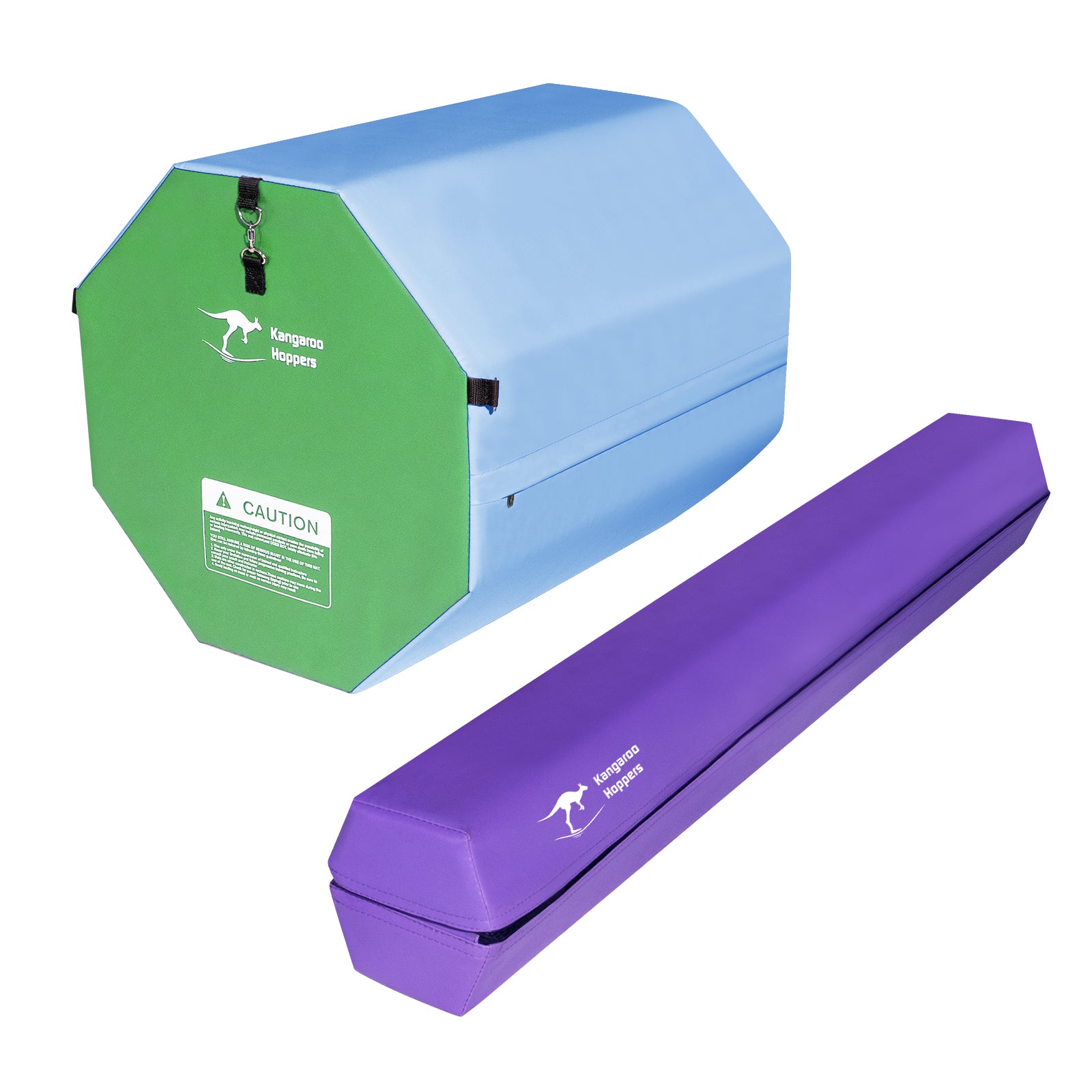 Kangaroo Hoppers Tumbling Mat & Balance Beam Set
