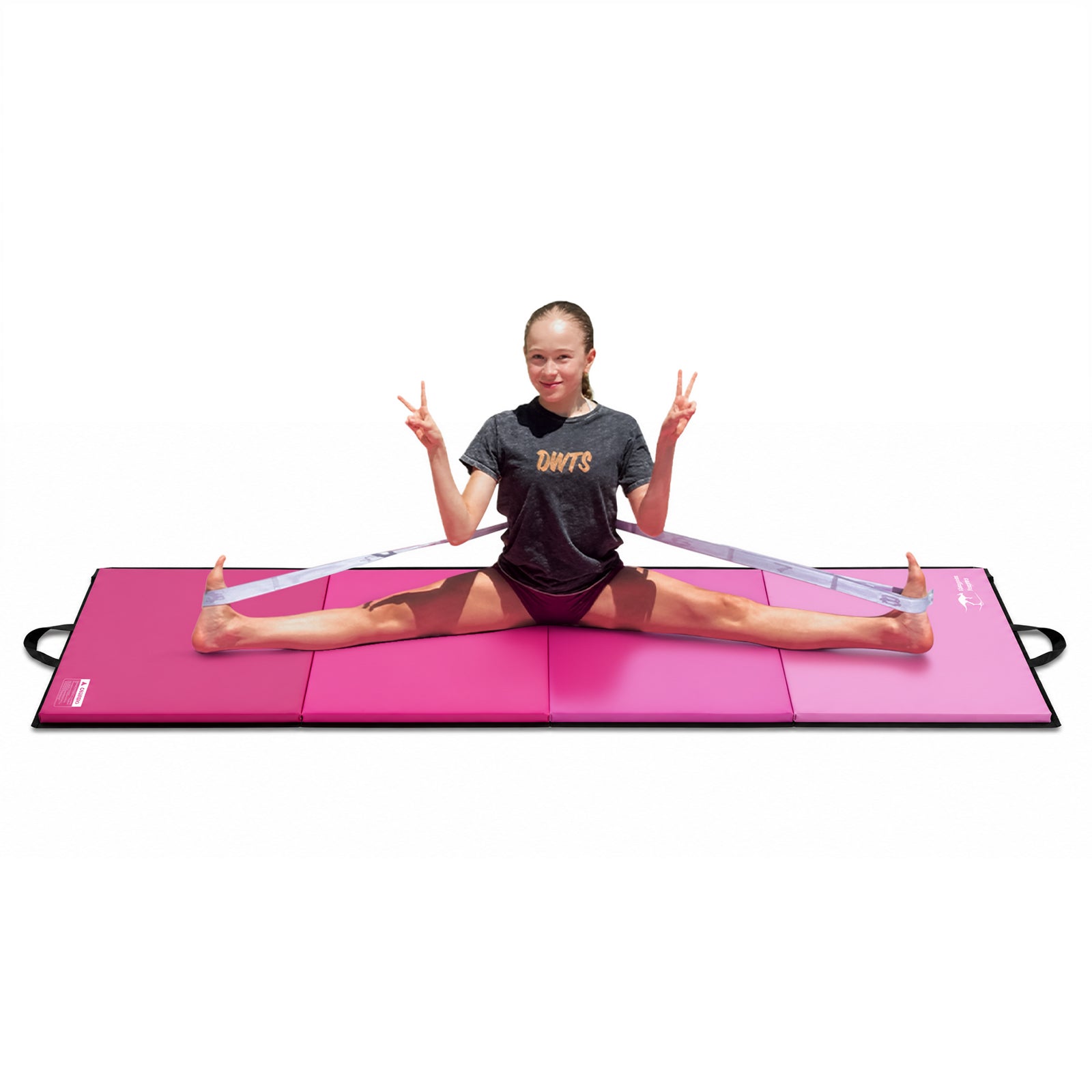 Kangaroo Hoppers Gymnastics Training Mat & Resistance Band Set