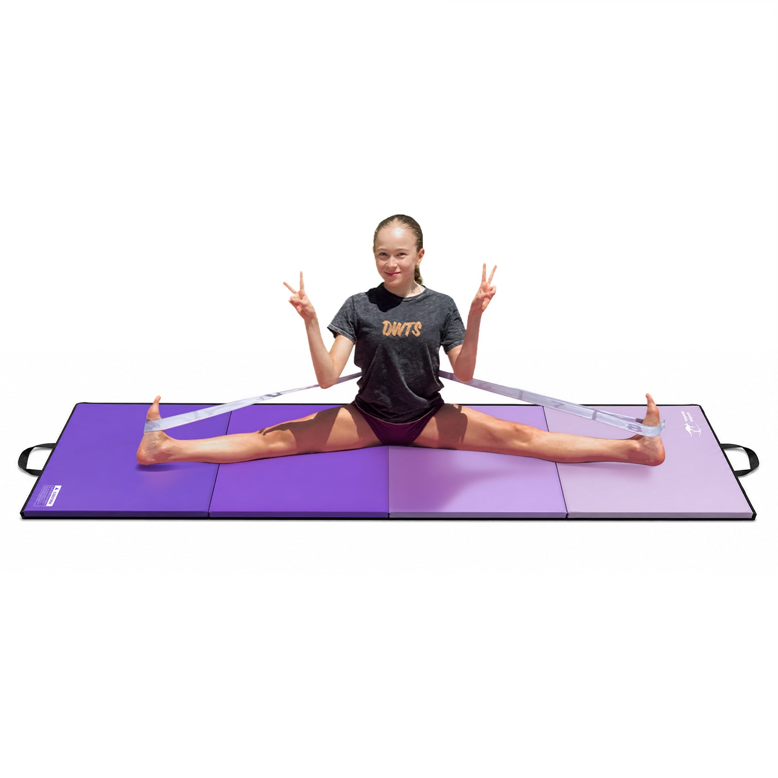 Kangaroo Hoppers Gymnastics Training Mat & Resistance Band Set