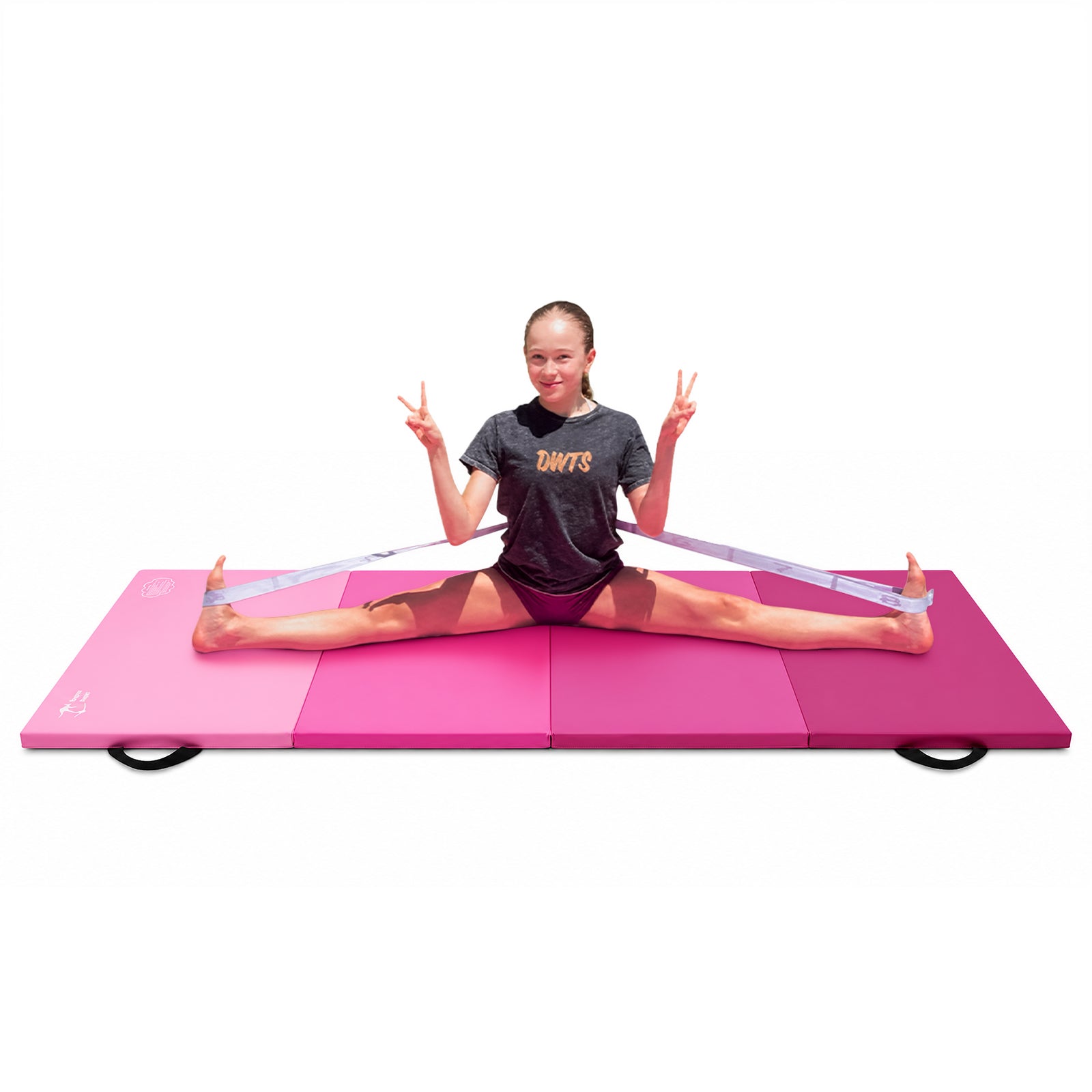 Kangaroo Hoppers Gymnastics Training Mat & Resistance Band Set