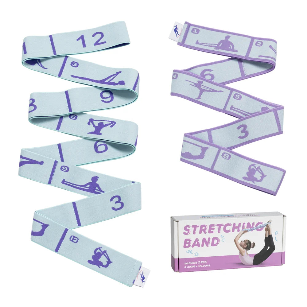 Kangaroo Hoppers Gymnastics Training Mat & Resistance Band Set