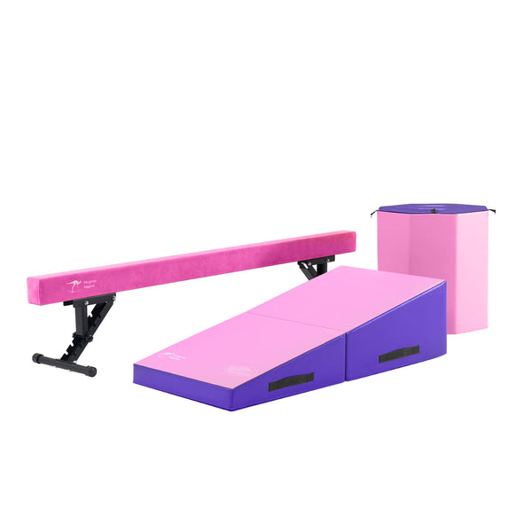 Kangaroo Hoppers Roll, Flip & Balance Gymnastics Training Set