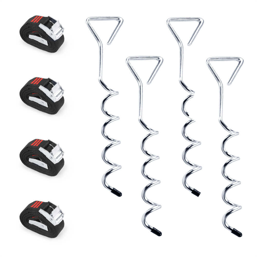 Kangaroo Hoppers Heavy Duty Trampoline Anchor Kit - Set of 4