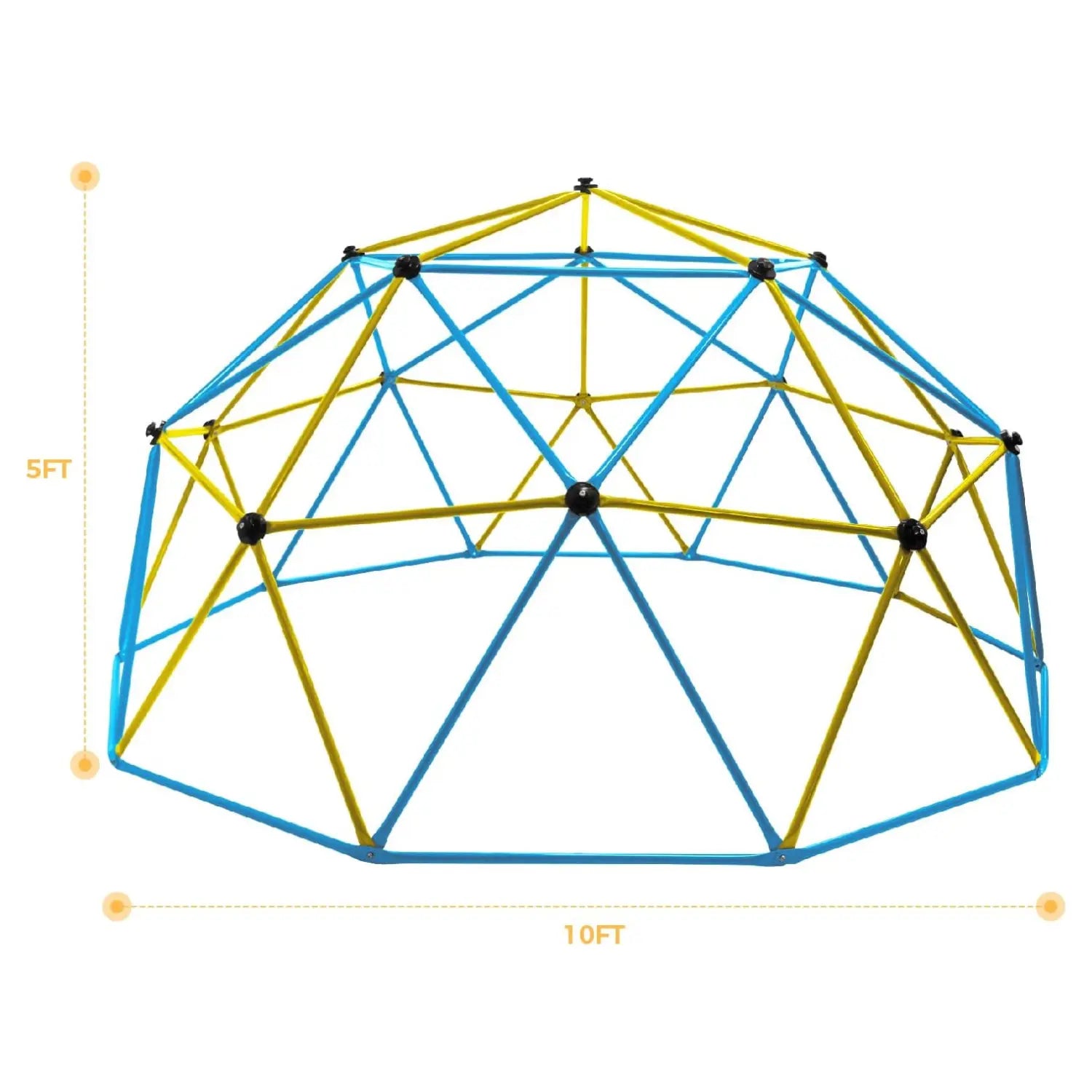 10FT Kids Climbing Dome with Swing