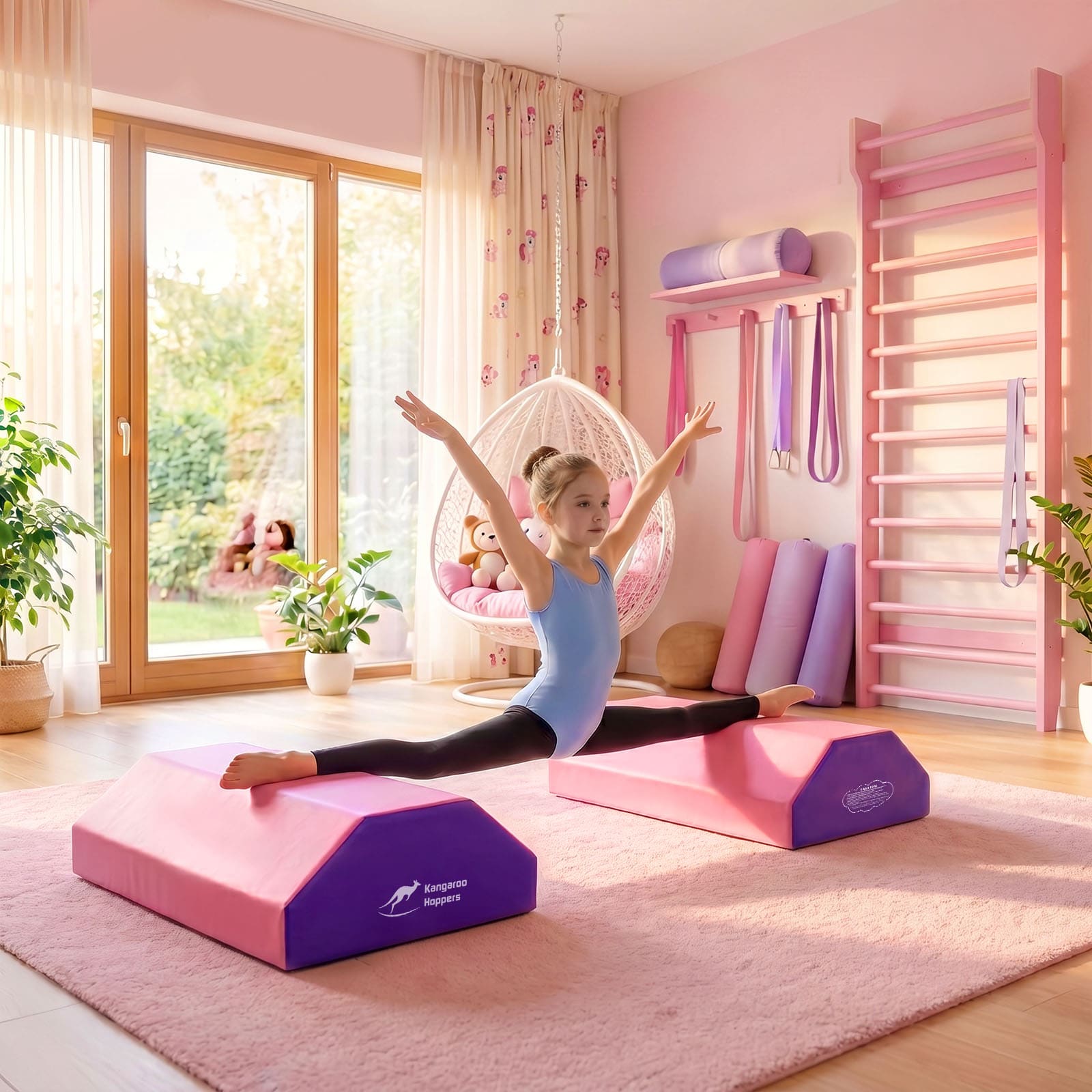 Kangaroo Hoppers Beginner Friendly Detachable Octagon Trainer Mat