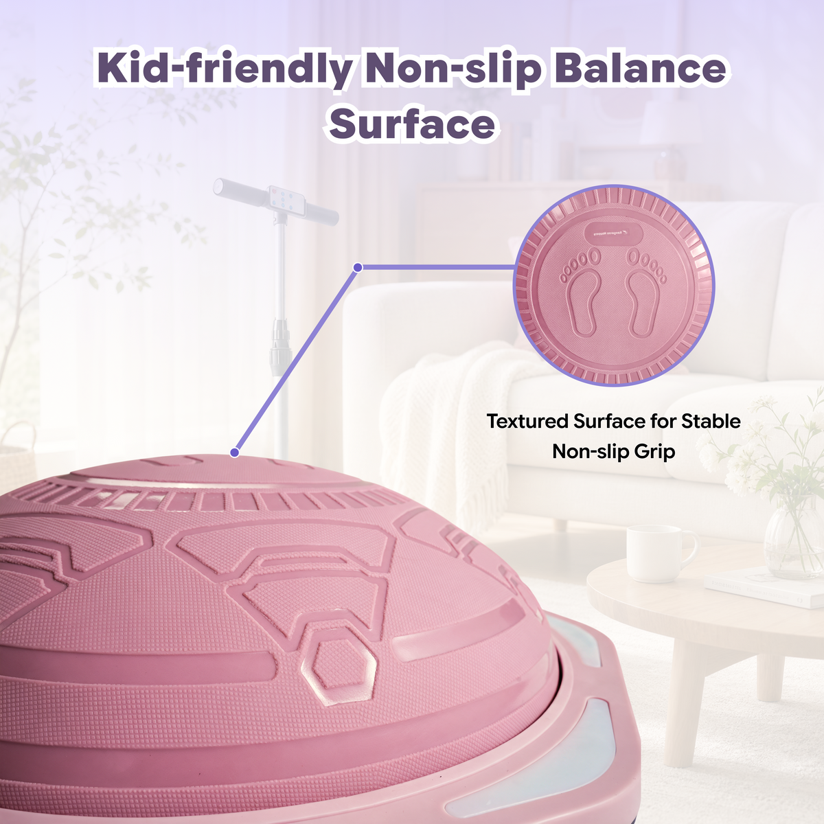 Kangaroo Hoppers Kids Balance Trainer with Music & Lights