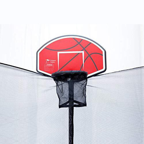 Kangaroo Hoppers Trampoline Basketball Hoop