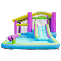 Inflatable Bouncy House Jumping Castle with Slide & Water Tube for Sale